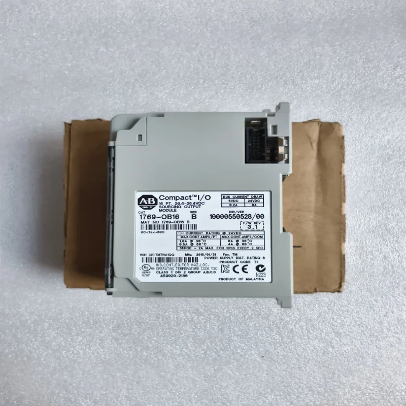 Allen-Bradley 1769-OB16 CompactLogix 16-Point 24VDC Sourcing Digital Output Module thumbnail 9